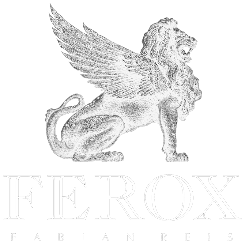 Ferox by Fabian Reis Scrolled light version of the logo (Link to homepage)
