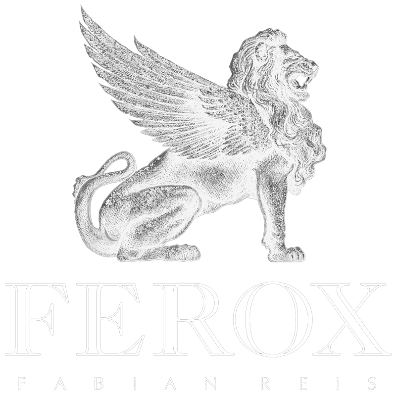 Ferox by Fabian Reis Scrolled light version of the logo (Link to homepage)